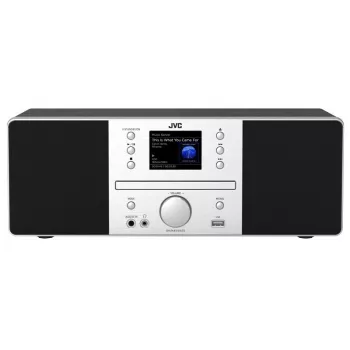Σύστημα ήχου all-in-one JVC RD-E874B, ραδιόφωνο Internet/DAB+/FM, CD, Bluetooth, 20 W, Μαύρο