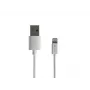 Natec Prati καλώδιο Lightning (m)->USB-A (m) 2m MFi λευκό NKA-2149