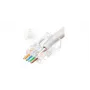 Lanview LVN125306 Σύνδεσμος καλωδίου RJ45, διαφανές