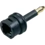 Σύνδεσμος Toslink σε 3,5 mm, αντάπτορας μαύρο