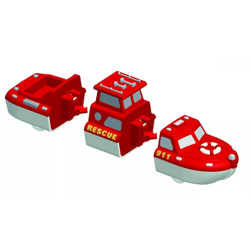 Σετ οχημάτων Popular Playthings Mix or Match Vehicles Fire and Rescue