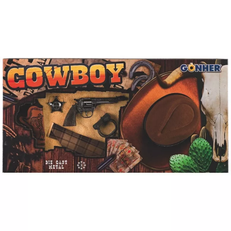 Παιδικό σετ cowboy Pulio Μοντέλο 155880/0 με καπέλο — αξεσουάρ Gonher