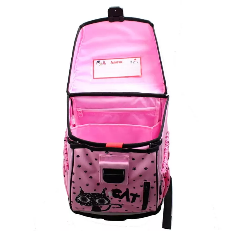 Hama 00183849 Black Cat σχολική τσάντα πλάτης, 19,7 l, πολυεστέρας