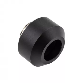 Σύνδεσμος Hardtube OPTIMUS 12 mm, μαύρο – Μεμονωμένος σφιγκτήρας για άκαμπτους σωλήνες