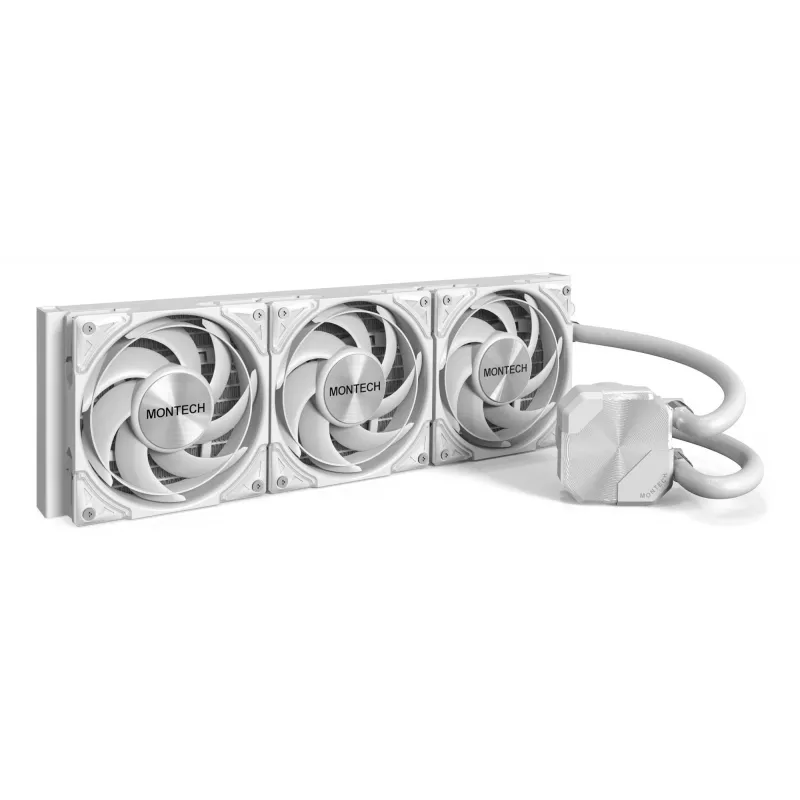 Υδρόψυξη Montech HyperFlow Silent AiO - 360 mm, λευκό
