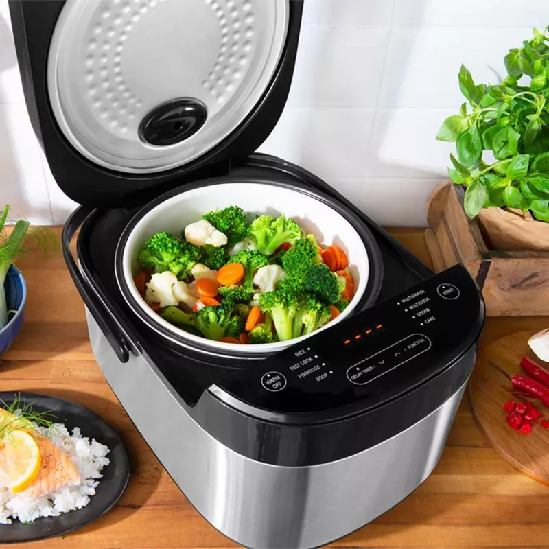 Gastroback Design Multicook Pro 5 L 790 W μαύρο ανοξείδωτο ατσάλι