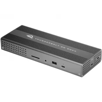 OWC Go Dock - Σταθμός σύνδεσης - Thunderbolt 4 - HDMI, 2 x Thunderbolt 4 - GigE, 2,5 GigE - 120 Watt