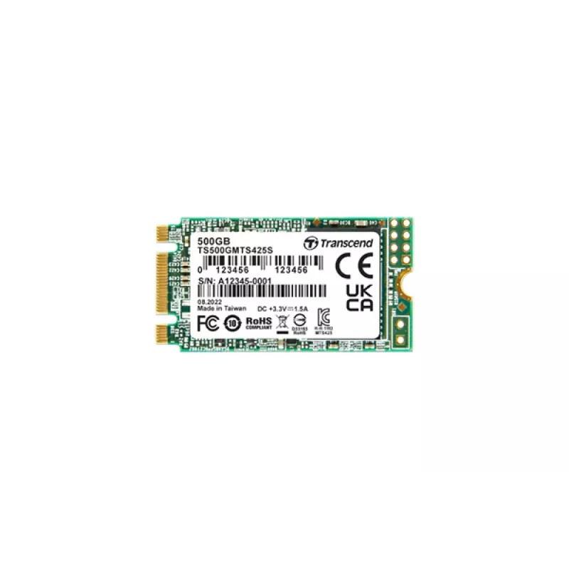 Μονάδα SSD Transcend 500 GB M.2 Serial ATA III TS500GMTS425S