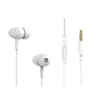 Ακουστικά in-ear Tellur Basic Gamma ενσύρματα λευκό