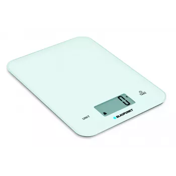 Ζυγαριά κουζίνας BLAUPUNKT FKS401 — λευκή, μέγ. 10 kg, ακρίβεια 1 g, χειρισμός αφής