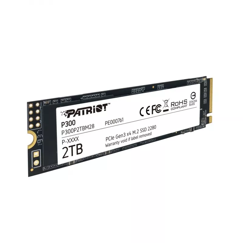 SSD δίσκος Patriot Memory 2 TB M.2 PCI Express 3.0 NVMe P300