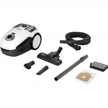 Κυλινδρική ηλεκτρική σκούπα Karcher VC 2, 700 W, 2,8 L σακούλα, HEPA 13, 76 dB, 5,1 kg
