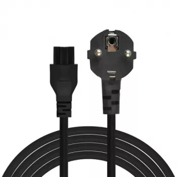 Savio CL-158 καλώδιο τροφοδοσίας IEC C5 σε φις C/E/F, 3 m, μαύρο