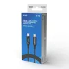 Savio CL-174 καλώδιο USB-C σε USB-C, 100 W, Power Delivery/Quick Charge, ψηφιακή οθόνη, 1 μ., πράσινο