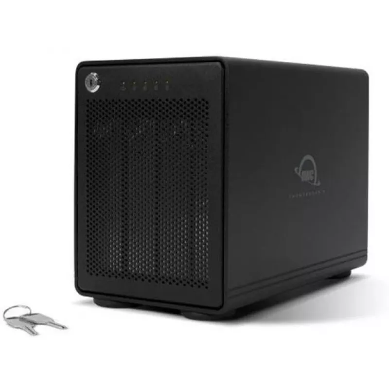 ThunderBay 4 (μαύρο, εξωτερική θήκη δίσκων 4 θέσεων Thunderbolt 3)