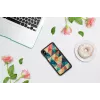 Θήκη κινητού iKins για iPhone XS Max — σχέδιο μωσαϊκού, μαύρη
