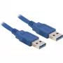 Καλώδιο USB 3.0 DeLOCK 82430 1,5 m Βύσμα αρσενικό/Βύσμα αρσενικό Μπλε