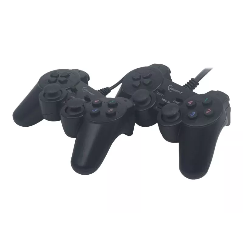 GEMBIRD JPD-UDV2-01 - Game Pad - 10 πλήκτρα - ενσύρματο (συσκευασία 2 τεμ.) - για PC (JPD-UDV2-01)