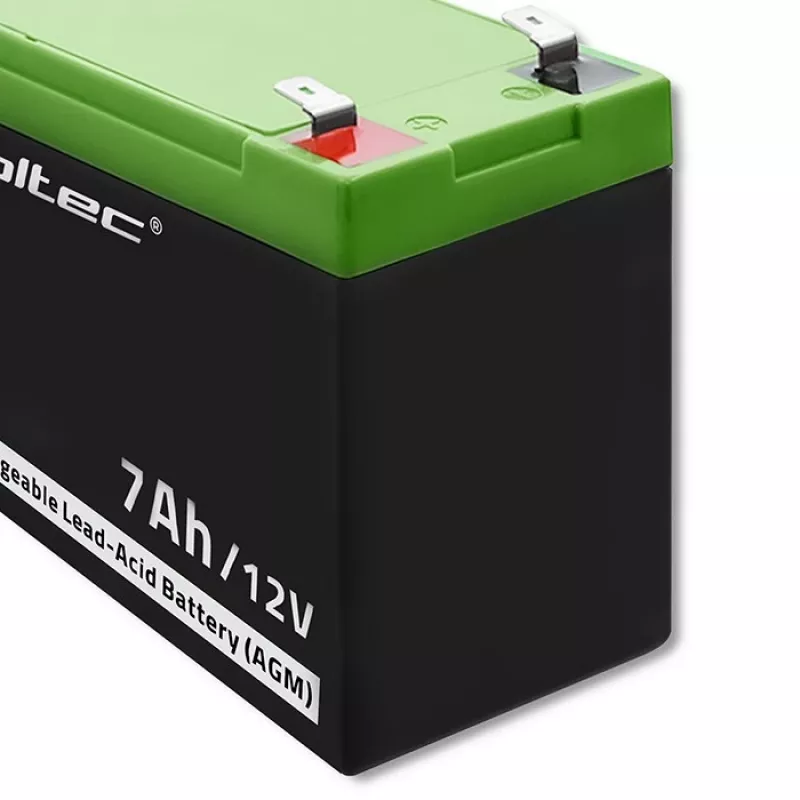 Qoltec 53076 μπαταρία AGM | 12V | 7Ah | ασφαλείας