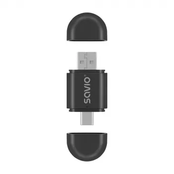 Ασύρματος πομπός ήχου Savio TR-17 Bluetooth USB 10 m Μαύρο