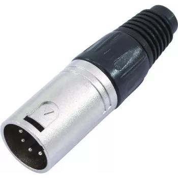 Βύσμα XLR 5-Pin Omnitronic 30208420 — βύσμα ήχου (αρσενικό/θηλυκό) για συμμετρικά σήματα