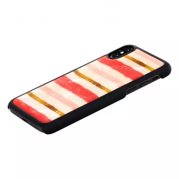 Θήκη smartphone iKins για iPhone XS / iPhone XS Max Short Cake μαύρο προστατευτική θήκη