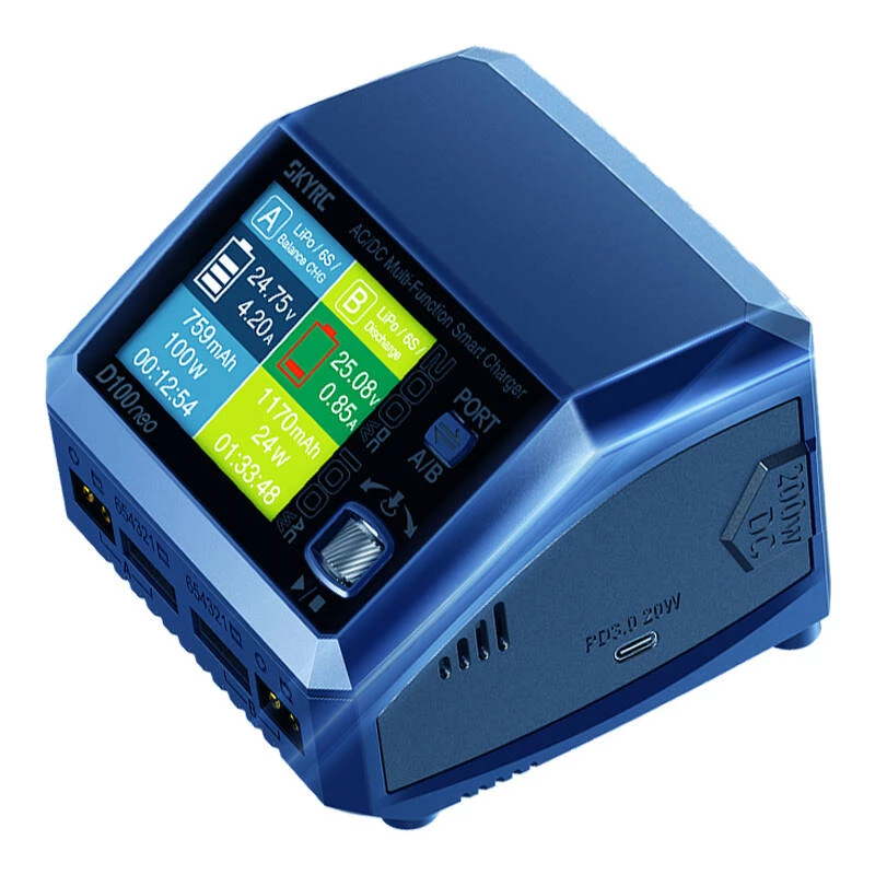 Φορτιστής SKYRC D100neo 100W Dual Channel — SKYRC SK-100199-01