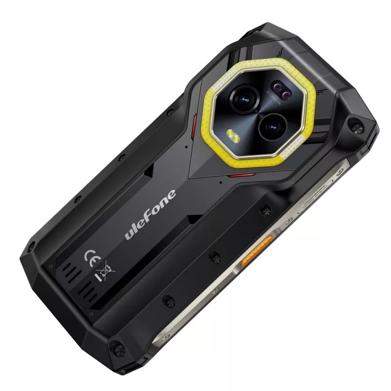 Ulefone Armor Mini 20 smartphone, 4,7 ιντσών, Helio G99, 8GB RAM, 256GB, 6200 mAh, Android 14, μαύρο