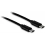 Καλώδιο USB Inter-Tech 88885462 1m USB C Μαύρο