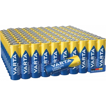 Μπαταρία Varta Longlife Power LR06 (AA/Mignon) — 100 τεμ.