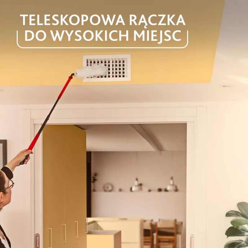 Φαράσι Vileda με μακρύ κοντάρι + 1 ανταλλακτικό Flex&Catch