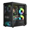 Κουτί υπολογιστή Logic Concept Portos Mini ARGB Micro ATX Μαύρο