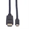Καλώδιο Mini DisplayPort VALUE Mini DP-HDTV M/M 2 m