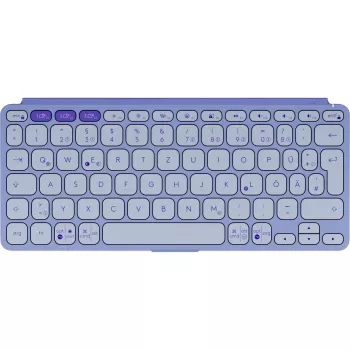 Logitech Keys-To-Go 2, λιλά, Bluetooth, German, 920-012966