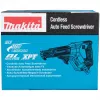 Makita DFR552Z επαναφορτιζόμενο κατσαβίδι με γεμιστήρα, 18 V Li-Ion, 4500 σ.α.λ., 1/4"