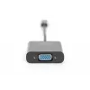 DIGITUS DA-70853 προσαρμογέας USB-C σε VGA, Full HD 1080p, μαύρο