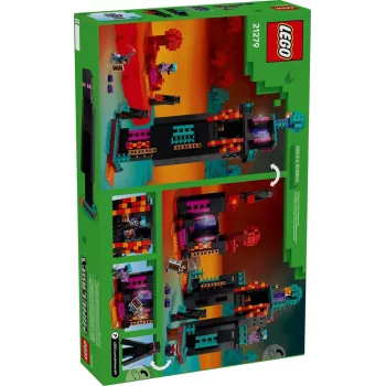 Konstruktionsspielzeug LEGO Minecraft Set 21279 Der Enderman-Turm, 867 τεμ., 2 μινιατούρες, 450 mm Höhe