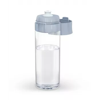 Φιάλη φίλτρου BRITA Vital Παστέλ μπλε 600 ml με 2 φίλτρα MicroDisc, χωρίς BPA, κατάλληλη για πλυντήριο πιάτων