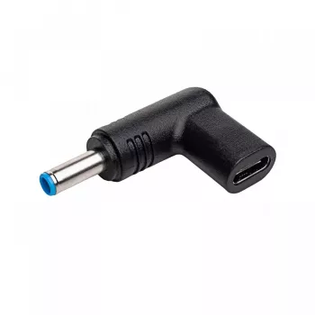 Akyga AK-ND-C09 αντάπτορας φόρτισης USB-C σε DC 4,5 x 3,0 mm + pin για φορητούς υπολογιστές, 18,5-20 V, 100 W, για HP
