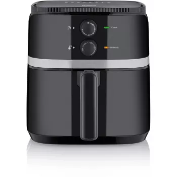 Φριτέζα θερμού αέρα Severin FR 2452 4,3 L 1500 W μαύρο ασημί