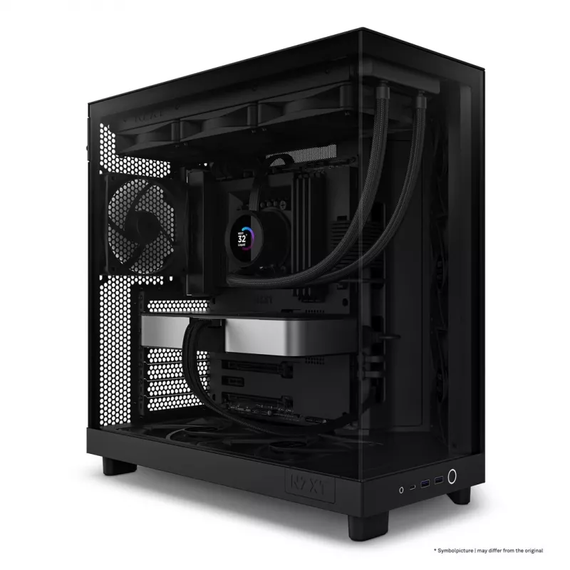 NZXT H6 Flow Midi-Tower - μαύρο