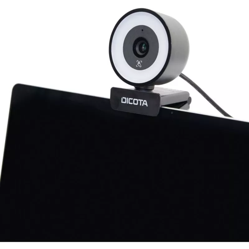 Webcam DICOTA D32066 5 MP 2592 x 1944 Pixel USB 2.0 Μαύρο