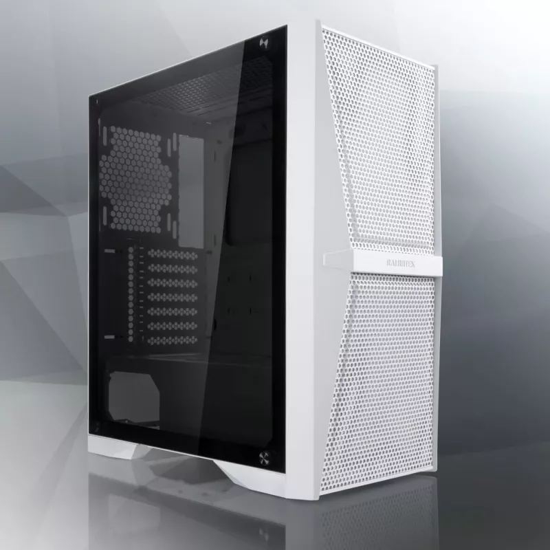 RAIJINTEK SILENOS MS Midi Tower Λευκό