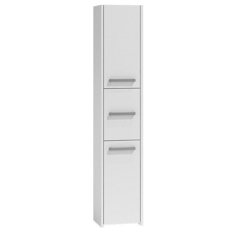 Top E Shop S33 BIEL ντουλάπι αποθήκευσης μπάνιου, λευκό