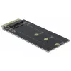 DeLOCK - προσαρμογέας διασύνδεσης - M.2 - κάρτα M.2 - SATA 6Gb/s (64099)