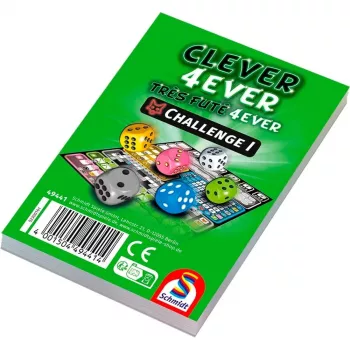 Clever 4ever - Challenge, συμπληρωματικό μπλοκ, μπλοκ παιχνιδιού 75 φύλλα