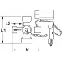Κλειδί ηλεκτρικού πίνακα KS TOOLS 130.1010, 42 mm