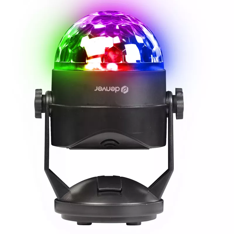 LED disco ball DENVER LDB-319 – compact LED party light, μοντέλο 117220200040