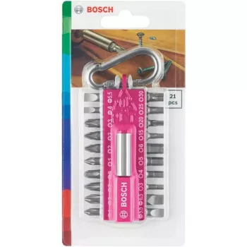Σετ κατσαβιδιών Bosch 2607002821 — 21 τεμ.: Torx, Phillips, Pozidriv, Hex