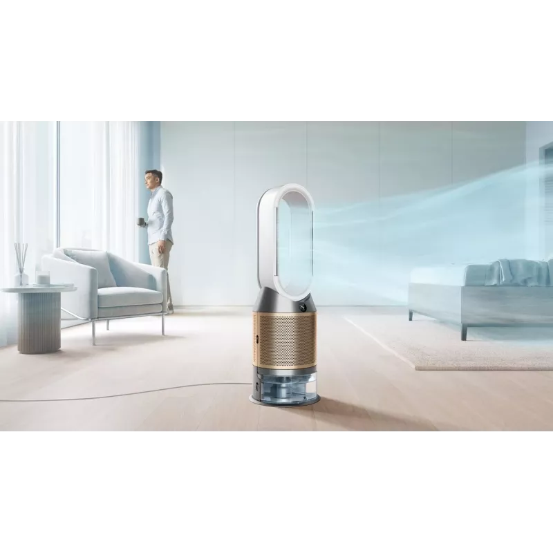 καθαριστής αέρα Dyson Purifier Humidify + Cool De-Nox 62.4 dB 45 W χρυσό λευκό
